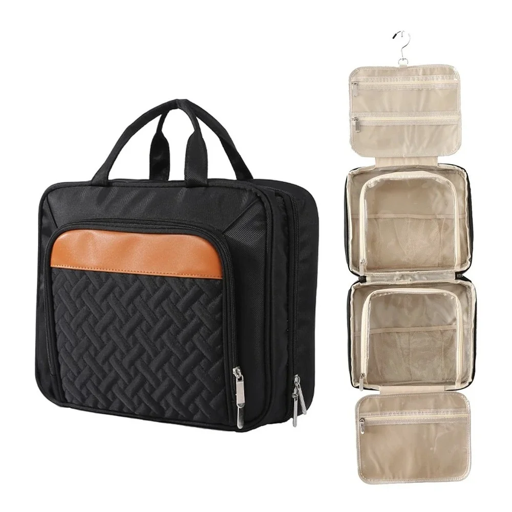 Travel Hanging Toiletry Bag, Large Capacity Waterproof Cosmetic Bag Organizer